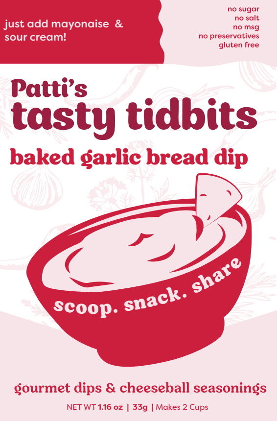 Baked Garlic Bread Dip